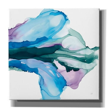 Epic Graffiti 'Tributary' by Chris Paschke, Canvas Wall Art, 12"x12"