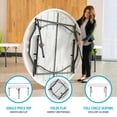 thumbnail image 6 of Lifetime (15) 60 in. White Round Tables and Cart Combo - 80441, 6 of 9