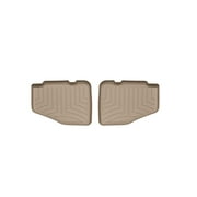 WeatherTech Custom Fit FloorLiners compatible with Jeep Wrangler Unlimited 2-Door, Wrangler 2-Door - 2nd Row (2-Piece Liner), Tan