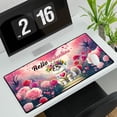 thumbnail image 3 of Hello Valentine’s Day Ragdoll Flower Crown Romantic Pink Floral Desk Mat Full Keyboard Mouse Pad Cat Lover Kitten Owner Gifts Idea Large Mousepad - 00031, 3 of 5