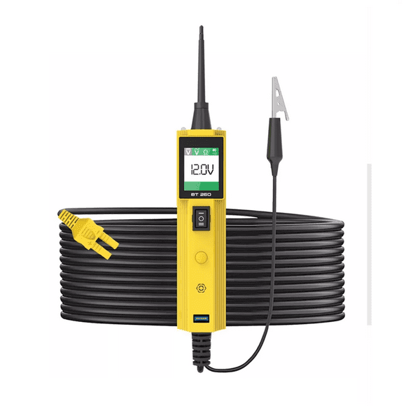 Tester Para Circuito Automotriz Autool Bt260 Para 6v/12v/24v Amarillo/Negro