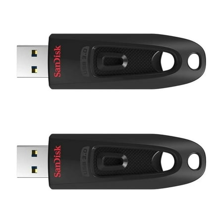 UPC: 0619659186487 | SanDisk 64GB Ultra USB 3.0 Flash Drive (2 Pack)