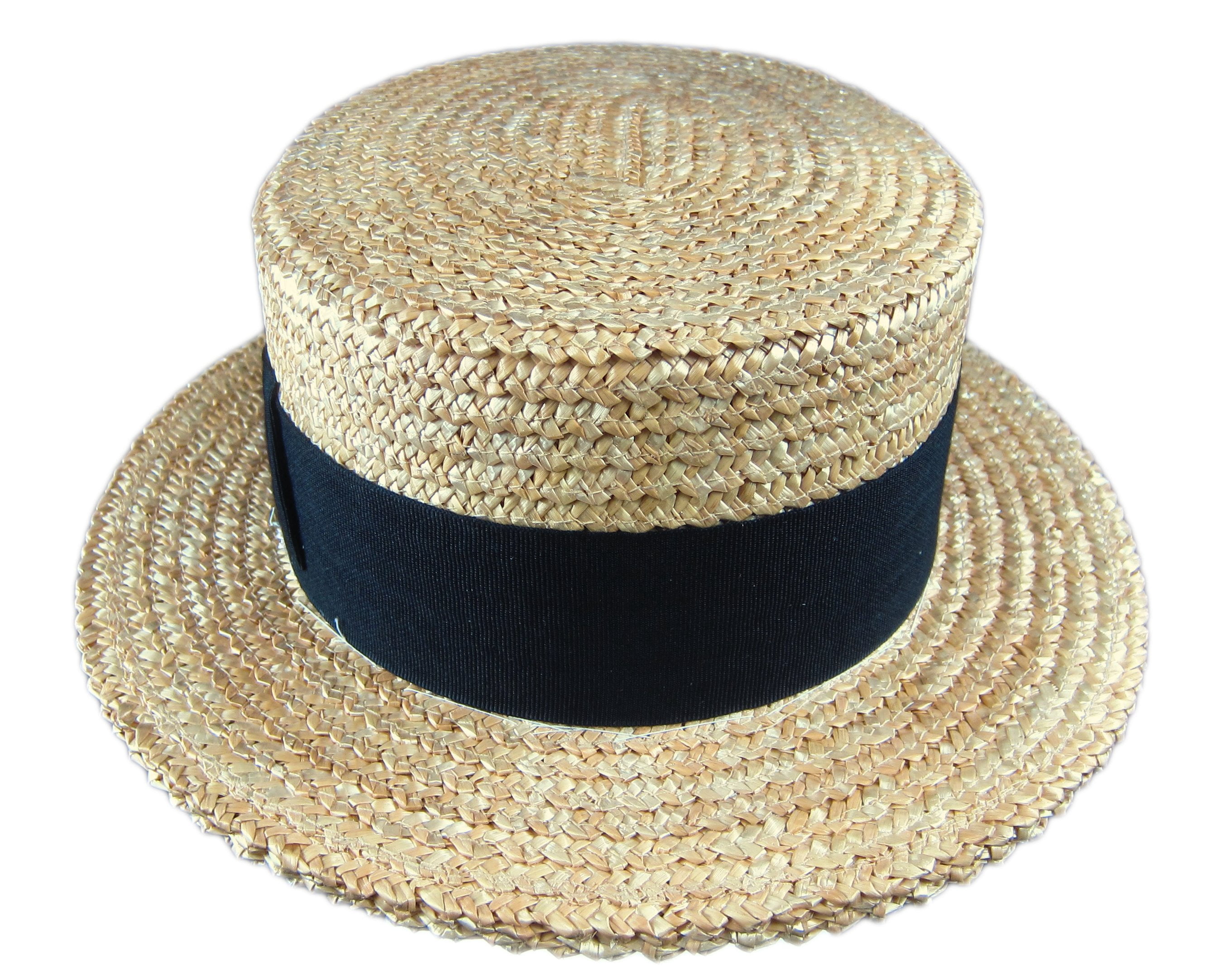 Stetson Natural Straw Boater Hat with Braided Trim Kings Row Shantung Straw Fedora | Stetson main image 4