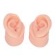 thumbnail image 4 of Modelo de oreja de práctica, 1 par de práctica de perforación, modelo de oreja flexible de silicona, modelo de oreja de práctica de perforación, apariencia llamativa, 4 of 12