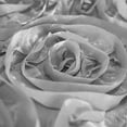 thumbnail image 6 of BalsaCircle Round 120" Satin Raised Tablecloth Rosette Floral Dinner Kitchen Silver, 6 of 8