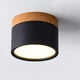 thumbnail image 5 of de tejado en superficie, luz de aluminio de 12 W, accesorio de lámpara de frío, moderno para comedor, cocina, Negro Colco Lámpara de techo, 5 of 8