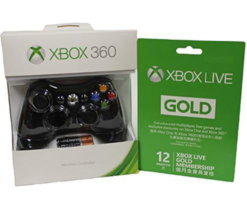 microsoft xbox live 12 month gold card