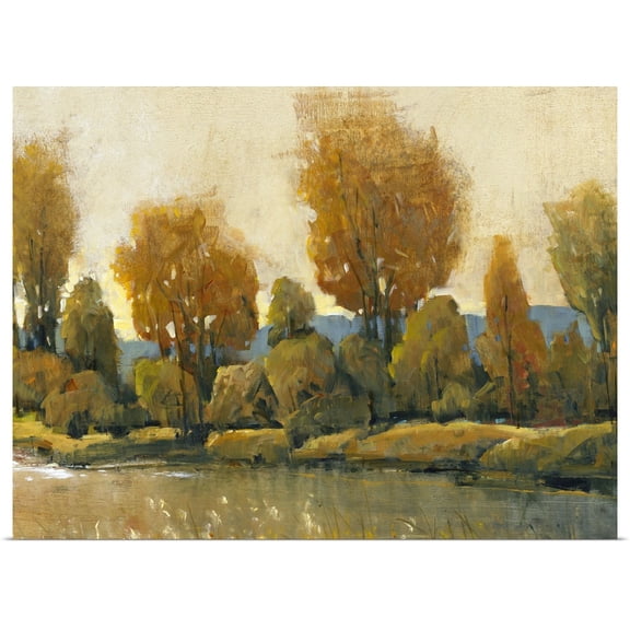 Great BIG Canvas | Rolled Tim O'Toole Poster Print entitled Creek Side II