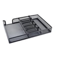 thumbnail image 3 of Desk Organizer Tray DIY Stable Prevent Slip Metal Mesh Desktop Storage Tray for Home School Office Supplies, 3 of 5