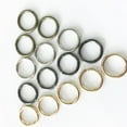 thumbnail image 2 of Luzkey 6x 50Pcs Vintage Metal Open Jump Circle Rings Link Chain Connectors Accessories, 2 of 8