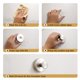 thumbnail image 5 of Ganchos de ventosa para colgar para ganchos de ducha, baño, ducha, lufa, para ventanas de vidrio, espejo, azulejos, adhesivos, ganchos para colgar toallas de baño (paquete de 4 unidades), 5 of 5
