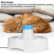 Ownpets Pets Drinking Fountain, Active Oxygen Cycle, Two Drinking Area,3L/0.8Gallon Capacity
