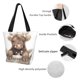 thumbnail image 4 of Disketp Cute Cow Bath Bolsa de Hombro Casual para Mujer, Bolso Cruzado para Compras, Viajes y Uso Diario, 4 of 6