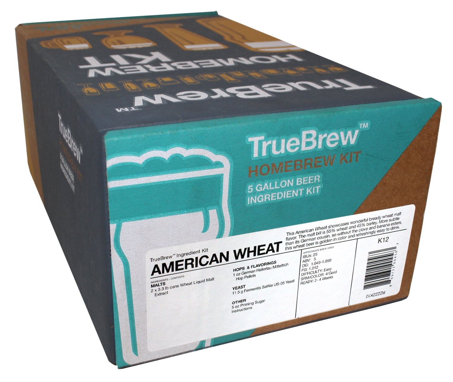 True Brew American Wheat Home Brew Beer Ingredient Kit