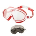 thumbnail image 4 of Gafas de natación Shamjiam a prueba de fugas para niños y adolescentes piscina al aire libre playa deportes acuáticos rosa, 4 of 7