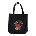 thumbnail image 1 of Bolso de mano de lona de de para adultos Hojas Flores Sunnimix Tote De Lona Bordado, 1 of 8