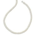 thumbnail image 2 of 925 Sterling Silver White 6-7mm 3 piece Freshwater Cultured Pearl Necklace, Earrings, Bracelet Set, 2 of 4