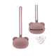 thumbnail image 2 of Porta Chupones Bebé, Silicona Estuche Para Guardar Chupete Malubero Rosa, 2 of 4