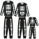 thumbnail image 1 of Conjunto de pijama de Halloween Inspire Chic de manga larga para toda la familia, ropa de dormir a juego para hombres 3XL negro, 1 of 5