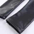 thumbnail image 6 of Mgmyaa Girls Velvet Imitation Leather Leggings Slim Fit Warm Pants for Cold Weather 3-10 Years, 6 of 7
