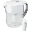 Brita Large 10-Cup BPA-Free Grand Water Pitcher with Filter, White, 1 Each (Quantity)