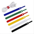 thumbnail image 3 of Yeacher 20Pcs Cable Ties Self-bonding Data Line Manager Quick Paste Binding Tape Reusable Cable Organizer, 3 of 8