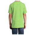 thumbnail image 3 of Yellow Rooster Youth Core Cotton T-Shirts Lime L, 3 of 7
