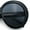 All Black, variant on Womens XL Exaggerated Oversized Round Retro Mod Thick Plastic Sunglasses All Black