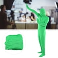 thumbnail image 4 of Combinaison Chromakey Unisexe, Légère Extensible Réutilisable Verte pour Effet Photo Vidéo pour Adulte 170cm, 4 of 8