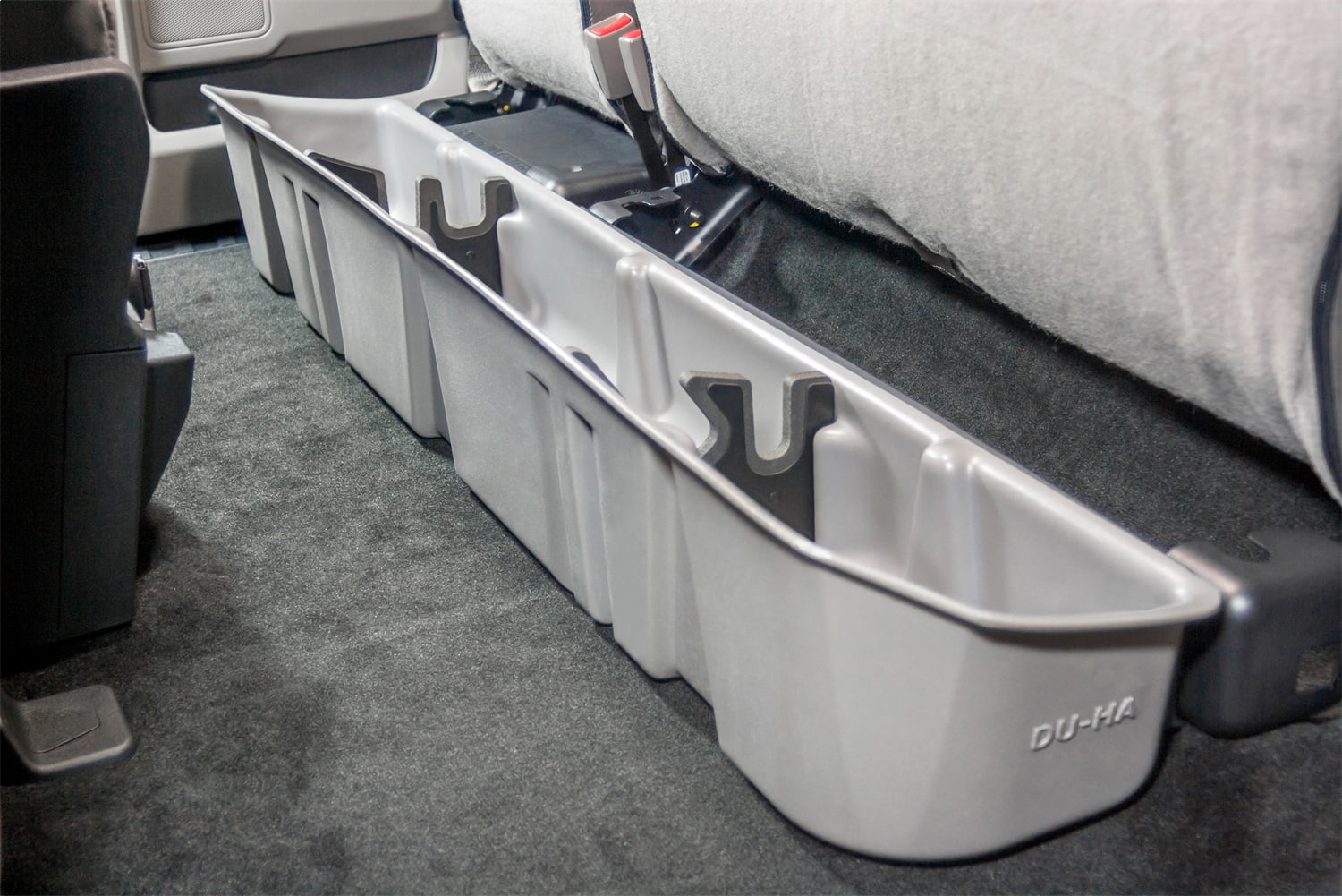 DU-HA 20207 DU-HA Underseat Storage Gun Case; Light Gray;