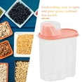 thumbnail image 4 of POINTERTECK Rice Storage Container Cereal Container Dispenser  2.5L Sealed Dry Food Storage Container Plastic Pantry Storage Container with Measuring Cup  for Rice  Bean and Cereal - by, 4 of 10