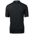 thumbnail image 3 of Men's Cutter & Buck Black Portland State Vikings Virtue Eco Pique Tile Recycled Polo, 3 of 3
