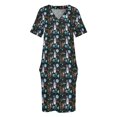 thumbnail image 3 of Happy Haunts-vestido holgado con bolsillos para mujer traje de fiesta de verano 999, 3 of 6