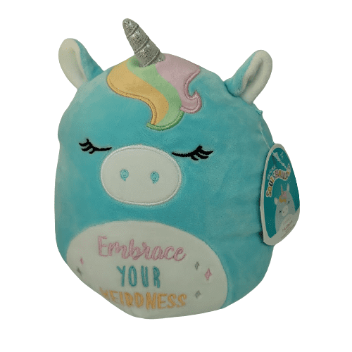 Squishmallows Official Kellytoys Plush 8 Inch Hudson the Unicorn (Embrace Your Weirdness) Great Valentines Day Gift - Ultimate Soft Stuffed Toy
