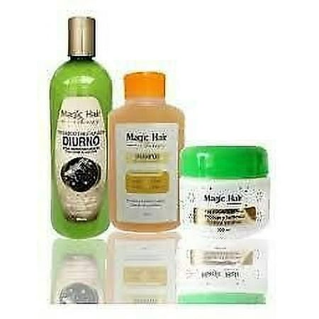 Magic Hair Therapy Tratamiento Capilar Diurno, Shampoo Crecimiento y Detox