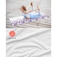 thumbnail image 4 of Purple Forest Yoga Towel for Hot Yoga Non Slip, Contemporary Silhouette Abstract Art Yoga Mat Towel Absorbent Yoga Sweat Towels Microfiber Hot Yoga Blanket for Bikram Pilates 26"x70", 4 of 7