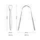 thumbnail image 2 of Limpiador de lengua de 2 piezas, de lengua portátil, limpiadores de acero inoxidable, fácil para adultos y niños, raspadores profesionales pa, 2 of 9