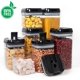 thumbnail image 5 of U Chef Contenedores para Cereal y Alimentos para Hogar y Cocina, Herm&eacute;ticos y Transparentes para Almacenamiento y Organizaci&oacute;n de Cocina | Juego de recipientes para cocina y hoga, 5 of 7