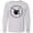 AC-Heather Grey, variant on Inktastic Drummer Percussionist Music Long Sleeve Youth T-Shirt