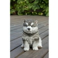 thumbnail image 5 of Hi-Line Gift Malamute Puppy Sitting Statue, Brown, 5 of 8