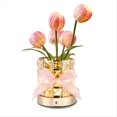 thumbnail image 1 of Luz de Noche LED Inalámbrica con Forma de Tulipán, Base de Cristal Regulable con Carga USB, Luz de Noche Pequeña para Decoración del Hogar, Idea de Regalo de Cumpleaños, 1 of 5