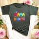 thumbnail image 3 of Camiseta La Mamá Más Bonita Día De Las Madres, regalo del Día de la Madre de la hija, camiseta para mamá Color Verde Oliva Talla Grande Marca Emil SaEs, 3 of 4