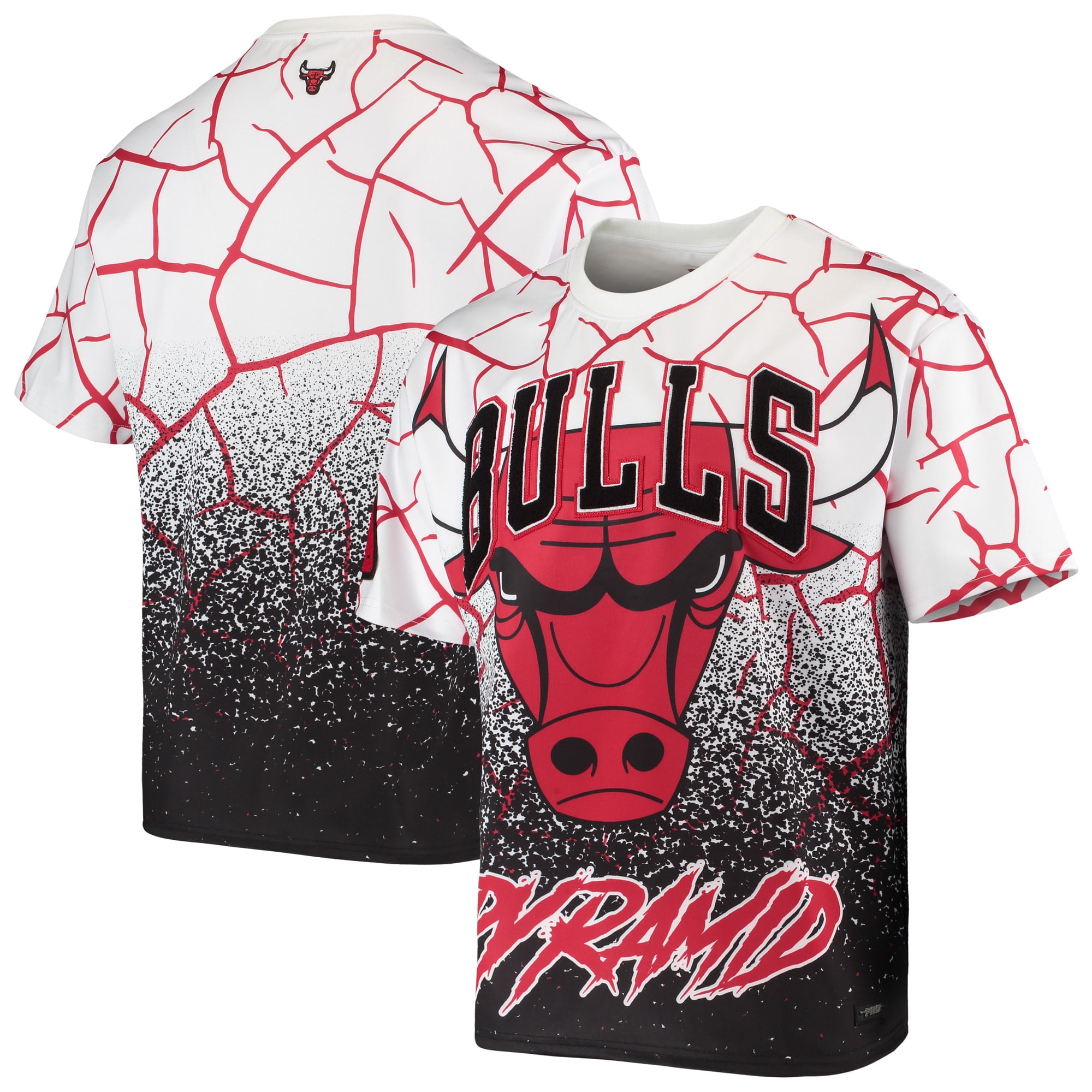 black and gold chicago bulls shirt