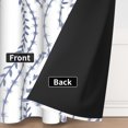 thumbnail image 4 of Tchckioa Modern Wavy Blackout Curtains for Bedroom,Grommet Drapes,52x84 Inch,2 Panels, 4 of 9