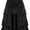 New Ruffle-black, variant on 2026 Summer Women's Gothic Steampunk Skirt Renaissance High and Low Chest Skirt