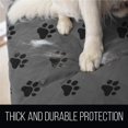 thumbnail image 4 of Original Patent Pending Reversible X-Large Oversized Sofa Protector, Many Colors, Seat Width to 78 Inch, Furniture Slipcover, 2 Inch Strap, Couch Slip Cover Throw for Dogs, Paw, Gray Black, 4 of 8