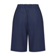 thumbnail image 5 of Pantalones Cortos Casuales para Mujer Día de la Independencia Impreso Elástico de la Cintura, Pantalones Cortos de Verano para Mujeres, 5 of 5