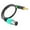Green, variant on XLR Male To 3.5mm Cable With Metal Housing, Noise Reduction For 48V Systems