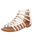 thumbnail image 3 of nuevos zapatos de mujer con cordones en el tobillo a la moda, Sandalias planas, zapatos de mujer, sandalias para niña, zapatos planos para mamá, zapatillas, 3 of 4