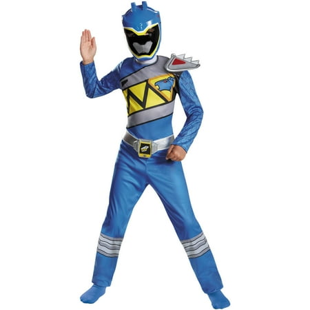 Blue Ranger Dino Classic Child Halloween Costume (Best Halloween Costumes For Guys With Long Hair)